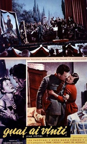 Guai ai Vinti (1954) - poster