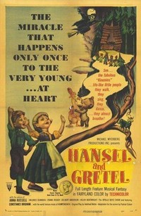 Hansel and Gretel (1954) - poster