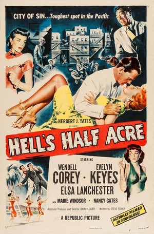 Hell's Half Acre (1954) - poster