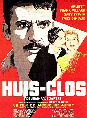 Huis-Clos (1954) - poster