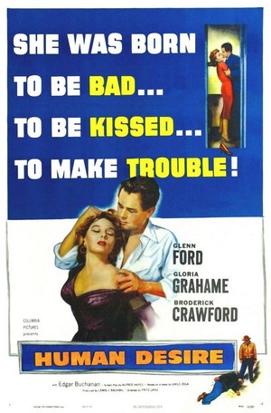Human Desire (1954) - poster