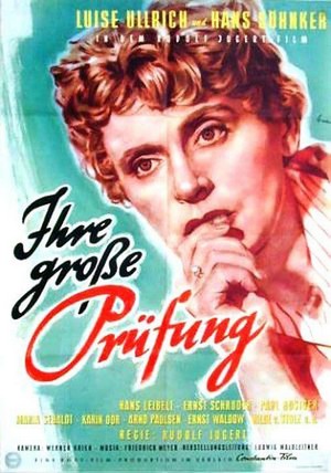 Ihre Große Prüfung (1954) - poster