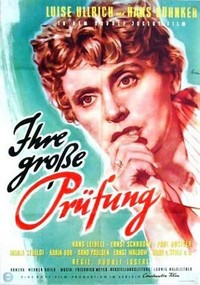 Ihre Große Prüfung (1954) - poster