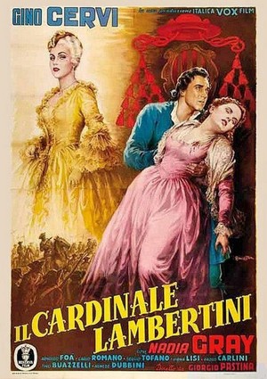 Il Cardinale Lambertini (1954) - poster