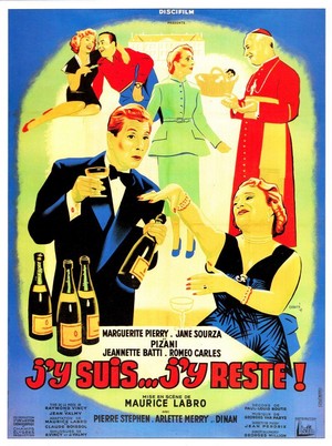 J'y Suis... J'y Reste (1954) - poster