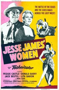 Jesse James' Women (1954) - poster