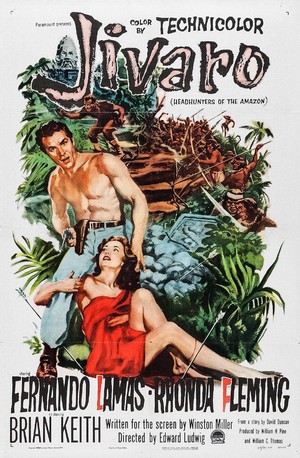 Jivaro (1954) - poster