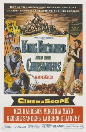 King Richard and the Crusaders (1954) - poster