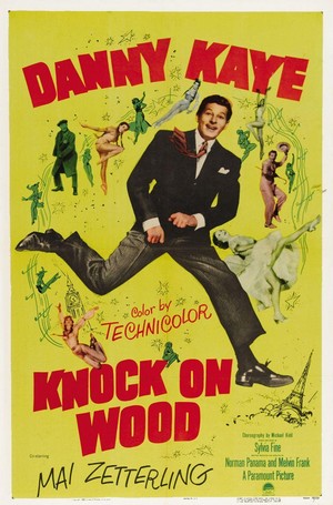Knock on Wood (1954) - poster