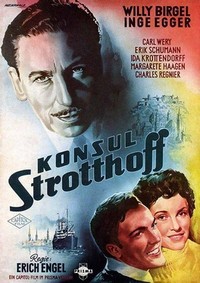 Konsul Strotthoff (1954) - poster