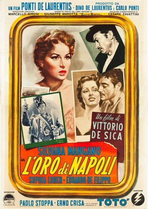 L'Oro di Napoli (1954) - poster