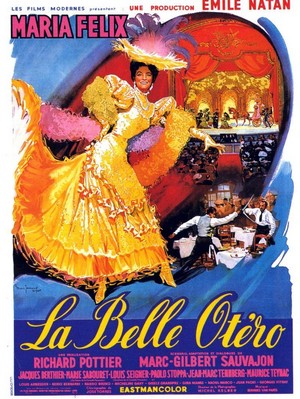 La Bella Otero (1954) - poster