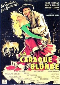 La Caraque Blonde (1954) - poster