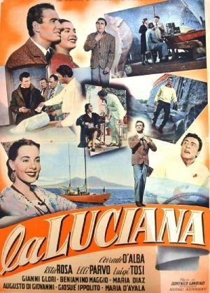 La Luciana (1954) - poster