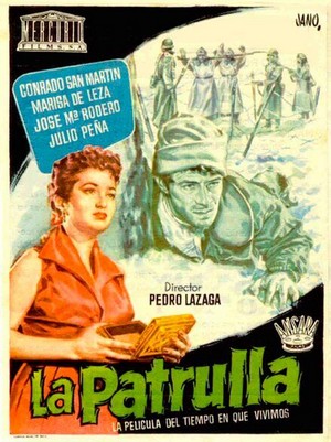 La Patrulla (1954) - poster