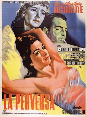La Perversa (1954) - poster