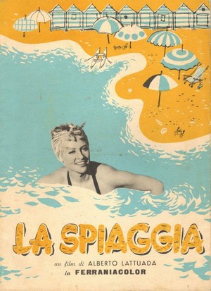 La Spiaggia (1954) - poster