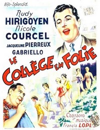 Le Collège en Folie (1954) - poster