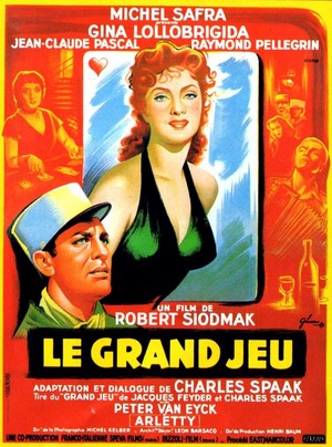 Le Grand Jeu (1954) - poster