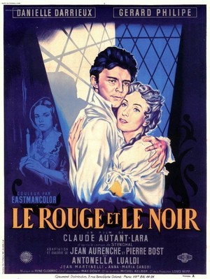 Le Rouge et le Noir (1954) - poster