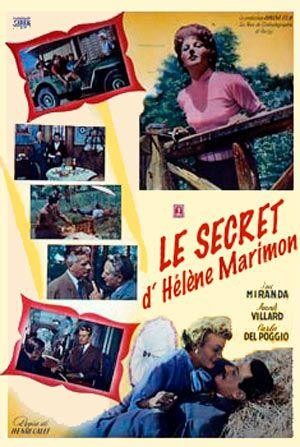 Le Secret d'Hélène Marimon (1954) - poster