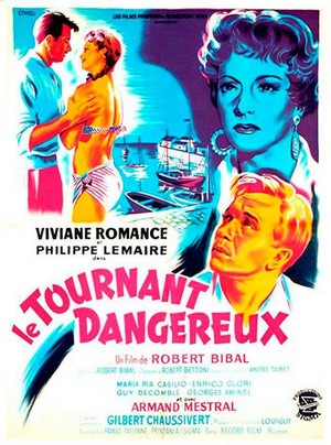Le Tournant Dangereux (1954) - poster