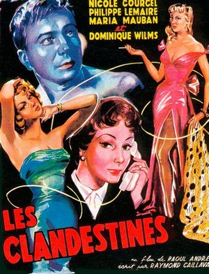 Les Clandestines (1954) - poster