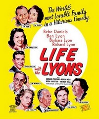 Life with the Lyons (1954) - poster