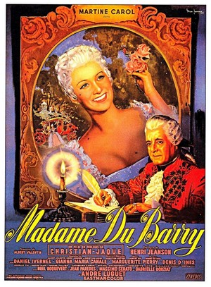 Madame du Barry (1954) - poster