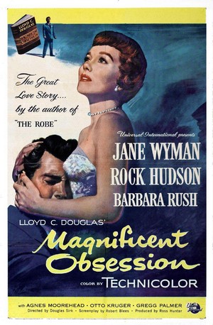 Magnificent Obsession (1954) - poster