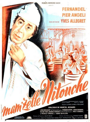 Mam'zelle Nitouche (1954) - poster