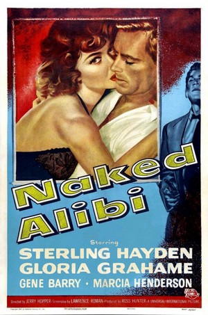 Naked Alibi (1954) - poster