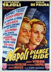 Napoli Piange e Ride (1954) - poster