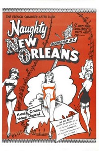 Naughty New Orleans (1954) - poster