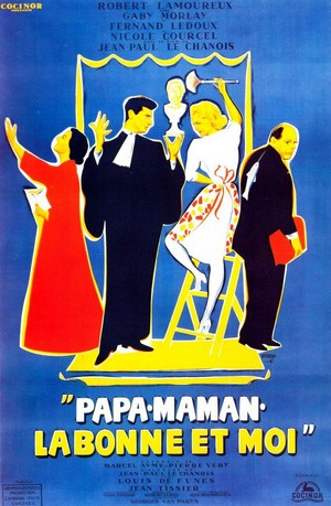 Papa, Maman, la Bonne et Moi... (1954) - poster