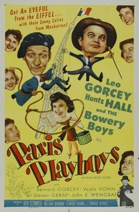 Paris Playboys (1954) - poster