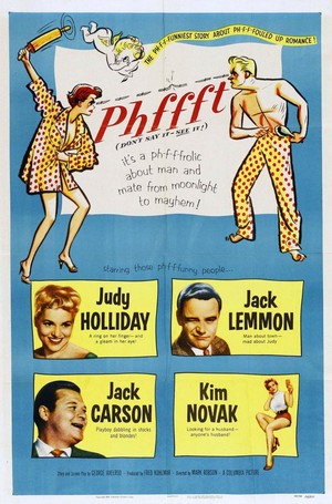 Phffft (1954) - poster