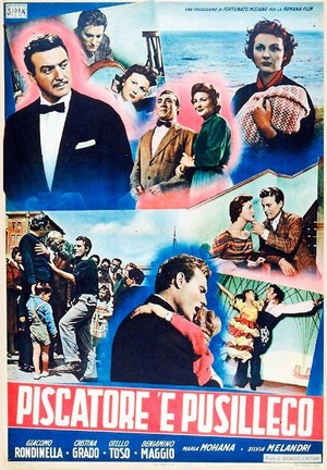 Piscatore 'e Pusilleco (1954) - poster