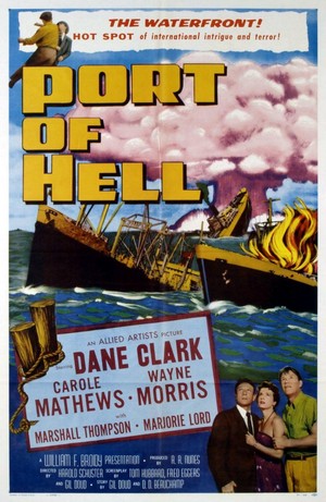 Port of Hell (1954) - poster