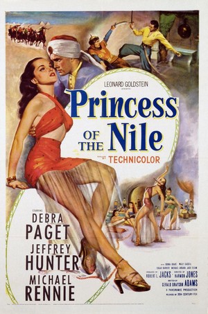 Princess of the Nile (1954) - poster