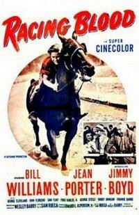 Racing Blood (1954) - poster