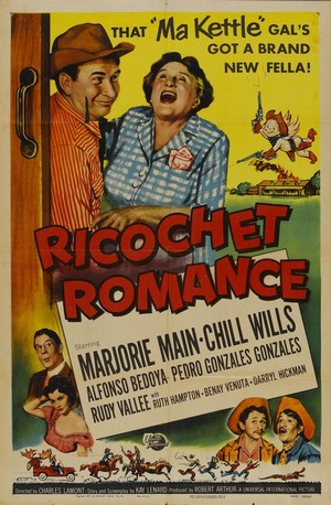 Ricochet Romance (1954) - poster