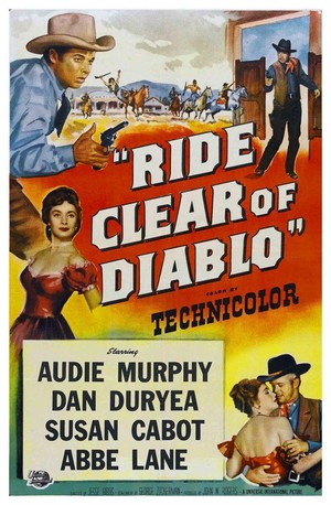 Ride Clear of Diablo (1954) - poster