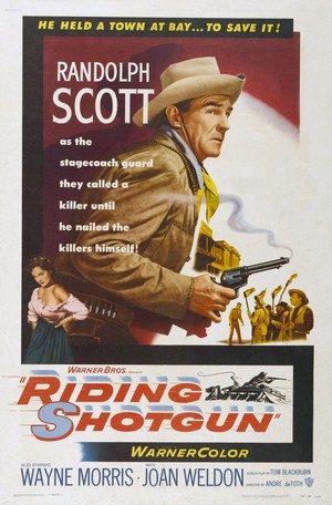 Riding Shotgun (1954) - poster