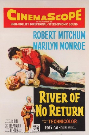 River of No Return (1954) - poster