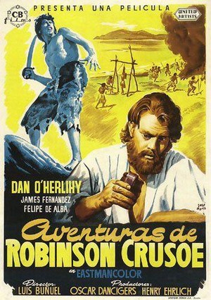 Robinson Crusoe (1954) - poster