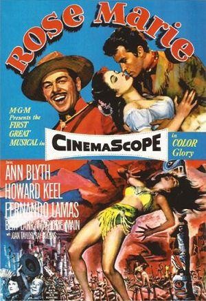 Rose Marie (1954) - poster