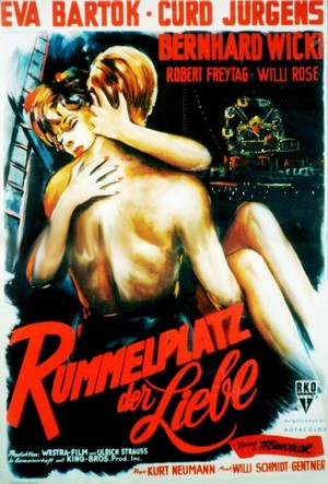 Rummelplatz der Liebe (1954) - poster