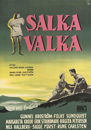 Salka Valka (1954) - poster