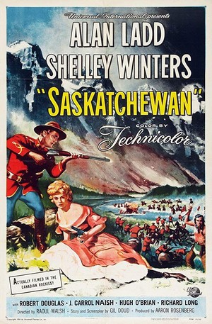 Saskatchewan (1954) - poster